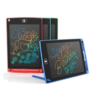 10-Inch Multi-Color LCD Writing Tablet – Reusable, Paperless Drawing & Educational Board for Kids, Portable, Erasable (Random Color)