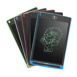 8.5-Inch Multi-Color LCD Electronic Writing Tablet – Reusable, Paperless Drawing & Educational Board for Kids, Portable, Erasable (Random Color)