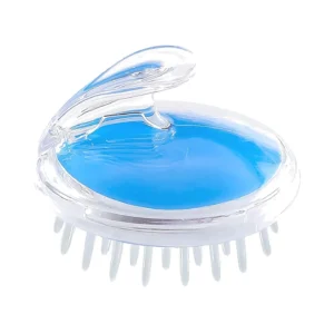Head Scalp Massage & Shampoo Brush – Soft Silicone Bath & Hair Scalp Massager Random Colors