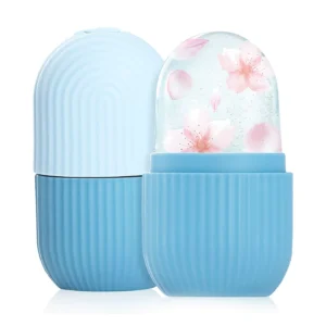 Reusable Facial Ice Roller for Face & Body – Shrinks Pores, Soothes Skin, Enhances Glow Random Color