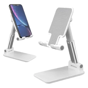 Universal Foldable Mobile & Tablet Stand | Adjustable Multi-Angle Holder, Portable & Anti-Slip Desk Stand for Smartphones, Tablets & e-Readers