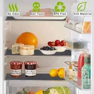 Anti Slip Fridge Shelf Mat Waterproof Washable Liner for Kitchen Drawers Cabinets 14