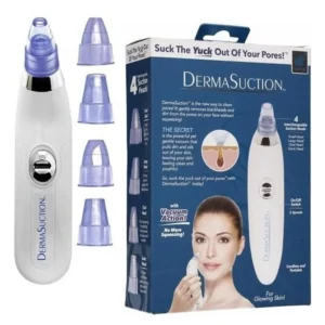 Blackhead Removal Machine Derma Suction 3 In 1 Black Head Remover Machine Acne Pimple Pore Cleaner Vacuum Suction Tool 1