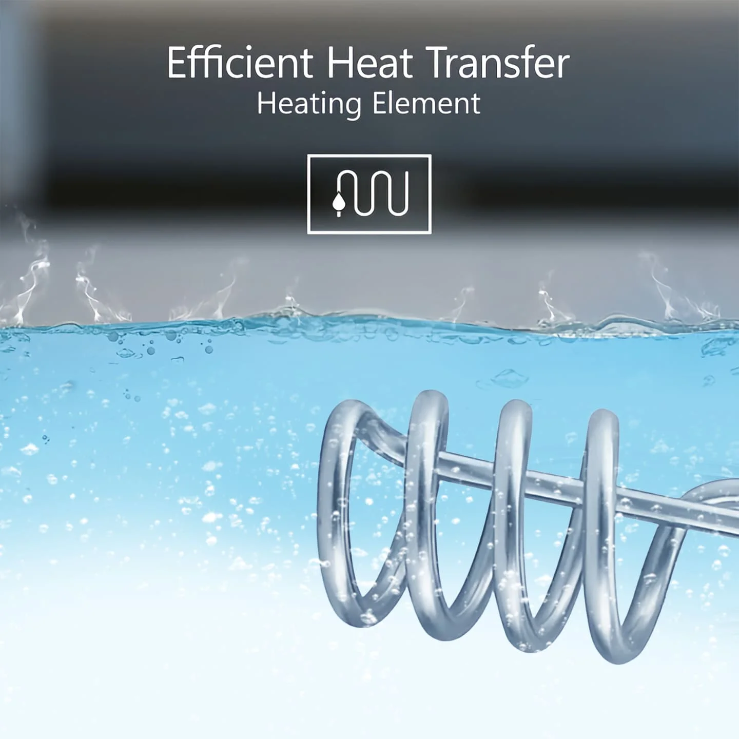 Electric Immersion Water Heating Rod 2000 W Shock Proof Stainless Steel Bucket Heater for Home Travel 220 240 V 2