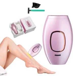 IPL Technology Hair Removal Device for Home Long-Lasting Smooth Skin Pain-Free Body & Facial Hair Remover