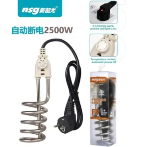 NSG F9 Auto OnOff Water Heating Rod 2500W Smart Sensor, Waterproof, Shockproof, Fast Heating