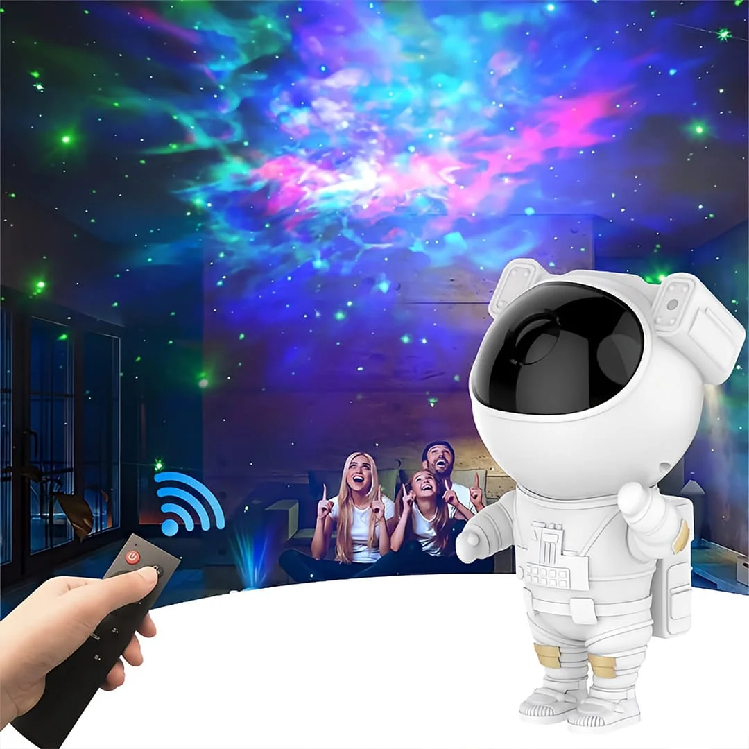 Astronaut Star Projector Night Light Bring the Galaxy to Your Room LED Nebula & Starry Sky Projection