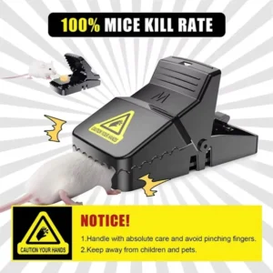 Heavy Duty Plastic Mouse Trap Reusable Mouse Catcher for Home Kitchen Strong Durable Best Quality Rodent Trap 1