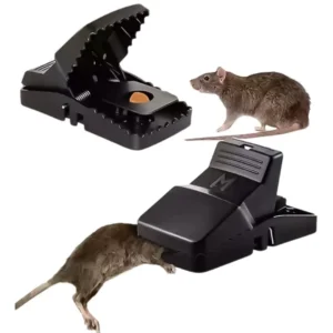 Heavy Duty Plastic Mouse Trap Reusable Mouse Catcher for Home & Kitchen Strong, Durable & Best Quality Rodent Trap