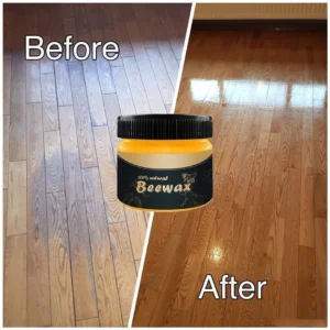 Natural Wood Seasoning Beeswax Polish Furniture Care Wood Scratch Repair Shine Protection Cream 80g 1