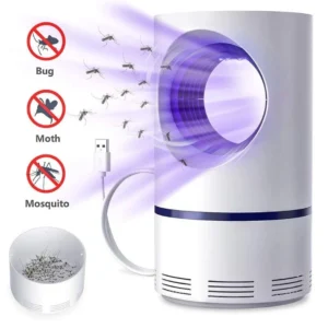 Portable USB Mosquito Killer Lamp | Safe, Silent & Chemical-Free Insect Trap for Home & Travel
