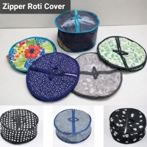 Roti Zipper Bag Reusable Airtight Insulated Storage Bag Keeps Chapati Fresh Soft Warm Random Design 1