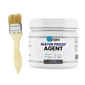 Hydra Waterproof Agent 250g Instant Leak Repair Liquid Sealant for Roof Wall Floor Transparent Anti Leak Waterproof Coating with Brush