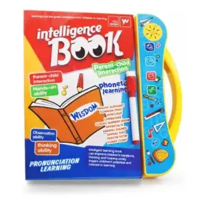Interactive Learning Book for Kids with Sound & Music | Educational Alphabet & Number Learning Toy for Toddlers, English Reading & Phonics Audio Book