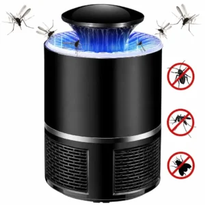 USB Mosquito Trap Lamp UV LED Insect Killer with Suction Fan | Electric Mosquito Catcher | Chemical-Free Fly Bug Repellent for Home Office Bedroom Indoor Outdoor