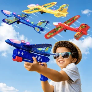 Foam Airplane Launcher Toy for Kids 1