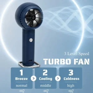 TurboFan Rechargeable Mini Cooling Fan 1